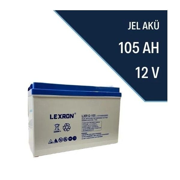 Lexron 105AH Jel Akü