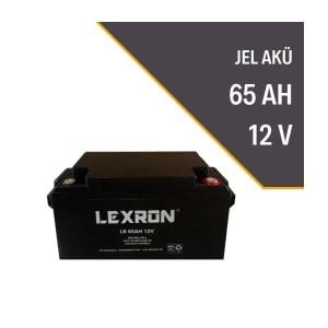 Lexron 65AH-12V Jel Akü