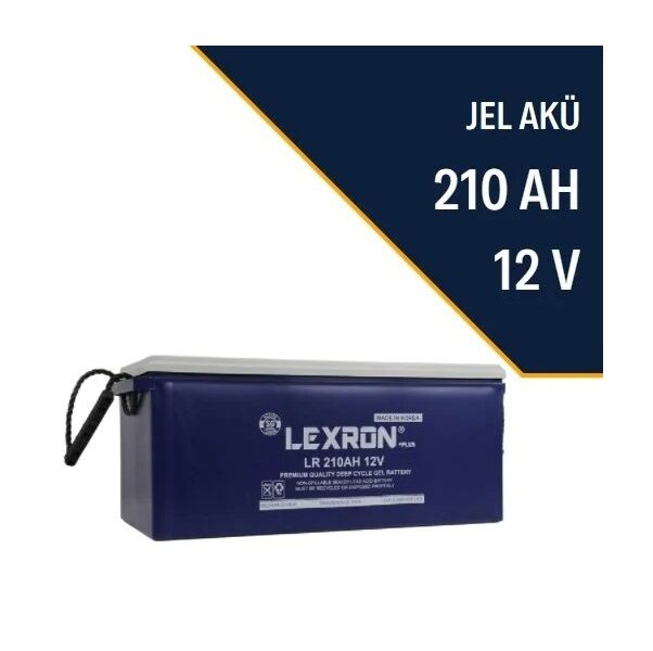 Lexron 210AH Jel Akü K