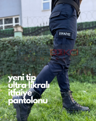 ULTRA LİKRALI  LACİVERT İTFAİYE PANTOLONU