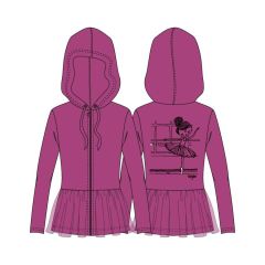 Grishko Dantelli Fuşya Sweatshirt
