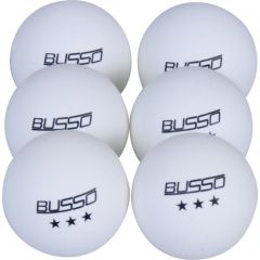 Busso Pinpon Topu 6'Lı (Beyaz)