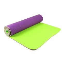 TPE YOGA MAT 173*61*0,4cm MOR+YEŞİL