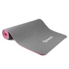 TPE YOGA MAT 173*61*0,4cm GRİ-PEMBE