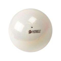 Pastorelli High Vision Ball 18cm Simli Ritmik Cimnastik Topu White