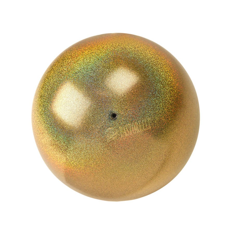 Pastorelli High Vision Ball 18cm Simli Ritmik Cimnastik Topu Brass