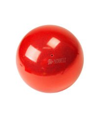 Pastorelli High Vision Ball 18cm Simli Ritmik Cimnastik Topu Red