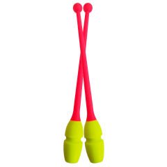 Pastorelli Masha Ritmik Cimnastik Labutu 36cm Coral x Lime Green