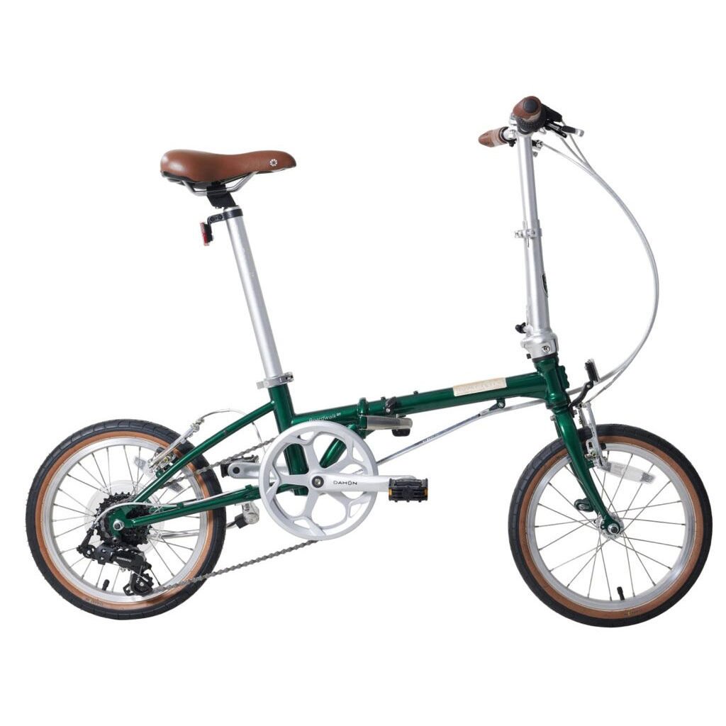 DAHON Boardwalk D7 16'' 7V VB Katlanır Bisiklet - Yeşil