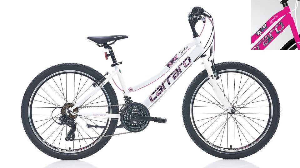 CARRARO Speed 242 24'' 21V VB Dağ Bisikleti MTB Fuşya 36CM