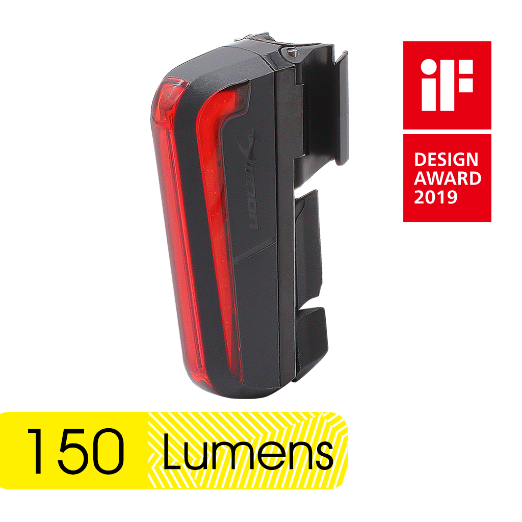 MOON Cerberus USB 150 Lumen Arka Lamba