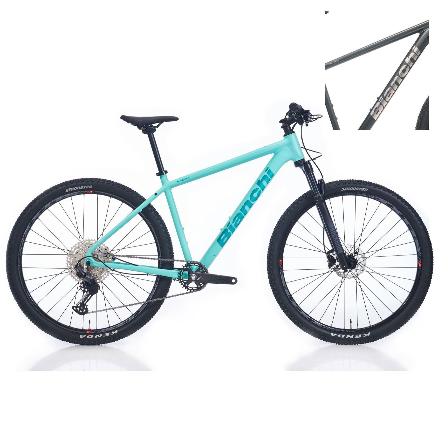 Bianchi Magma Comp 9S Deore 29'' 12V HD Dağ Bisikleti Mat Grafit 53CM