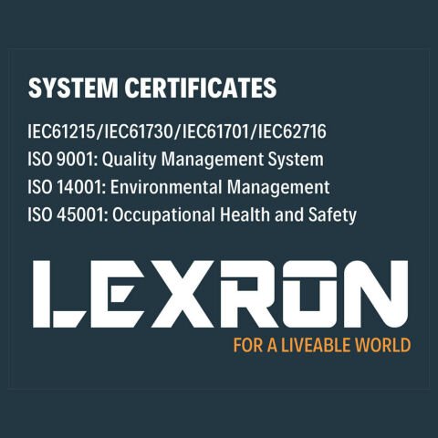 Lexron Half Cut 465W Monokristal Güneş Paneli (144 Cell)