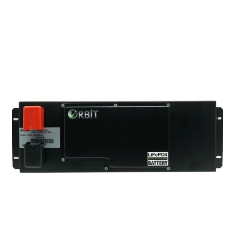 ORBİT 51.2V 100Ah LiFePO4 Akü – High Voltage Rack Tipi