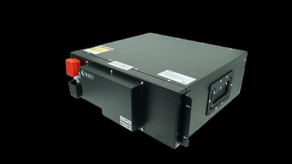 ORBİT 51.2V 280Ah LiFePO4 Akü – High Voltage Metal Kasa
