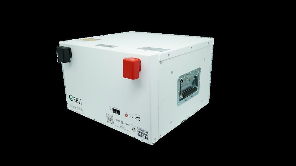 ORBİT 24V 300Ah LiFePO4 Akü – Metal Kasa