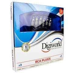 Digiworld RCA Aux Stereo Ses Kablosu 3x M-M 1.8mt