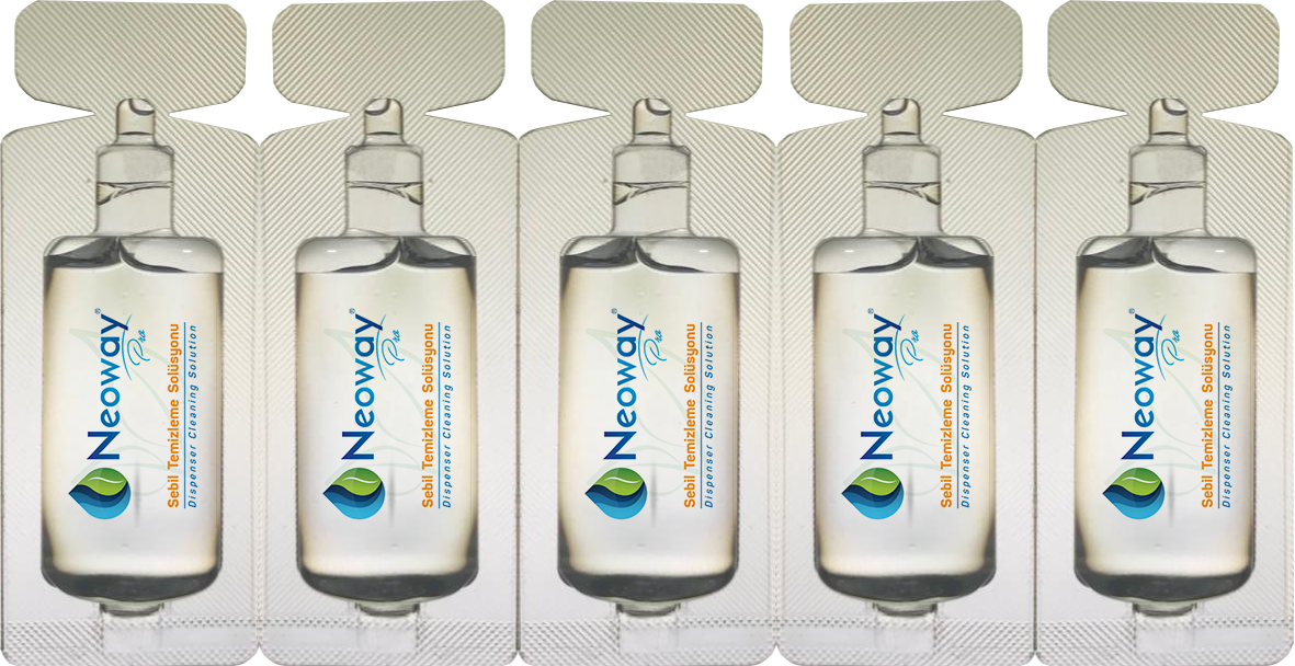 Neoway Pro Su Sebili Temizleme Losyonu 15ml X 5