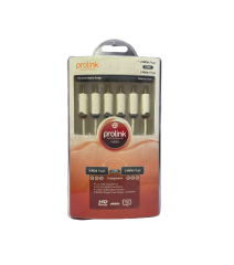 Prolink PMM247 3 RCA - 3 RCA Multimedia Komponent Kablo (2 m)