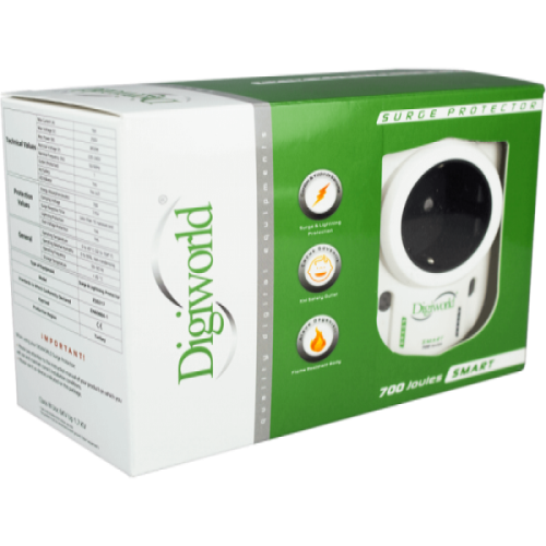Digiworld Smart Akım Korumalı Priz Tekli 250v