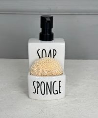 SERAMİK SOAP SABUNLUK SÜNGERLİ