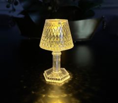 ABAJUR MODEL MİNİ LED MASA LAMBASI PRİZMA 12 CM