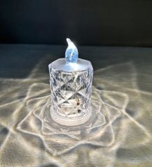 PRİZMA PİLLİ LED MUM 9 CM