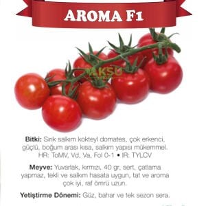 Aroma F1 - Salkım Kokteyl Domates Fidesi