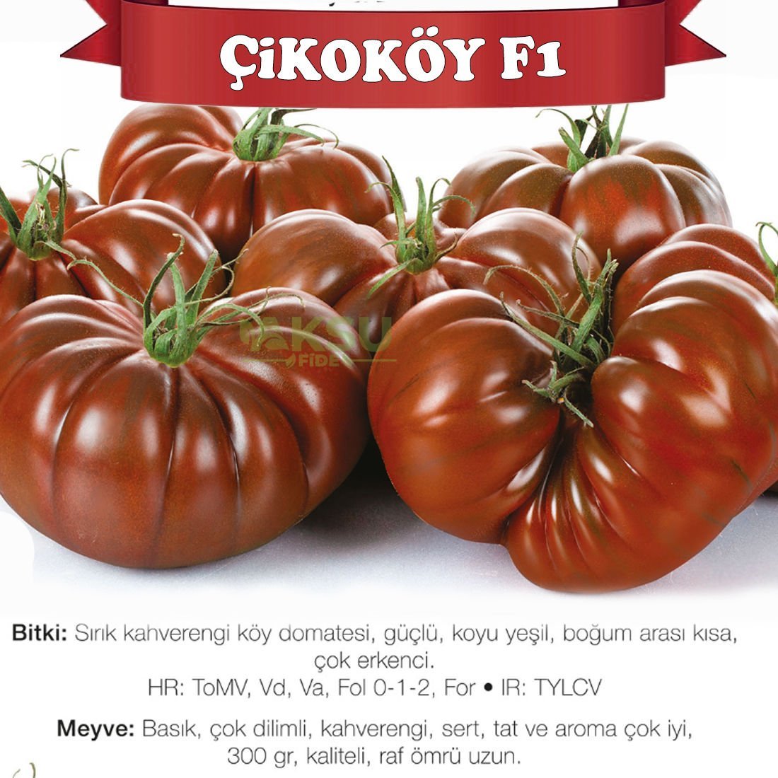 Çikoköy F1 - Kahverengi Domates Tohumu