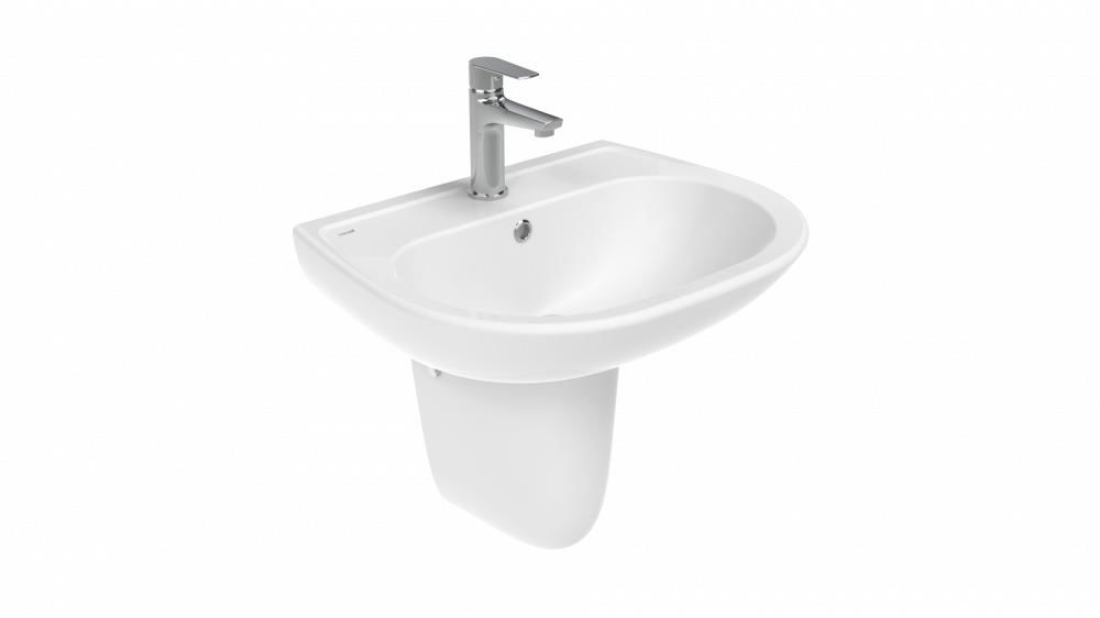 Creavit Sedef Lavabo Beyaz 55cm