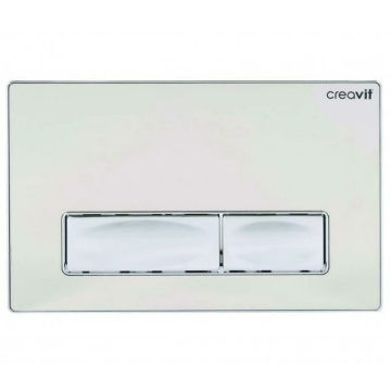 Creavit Design Metal Parlak Krom Kumanda Paneli