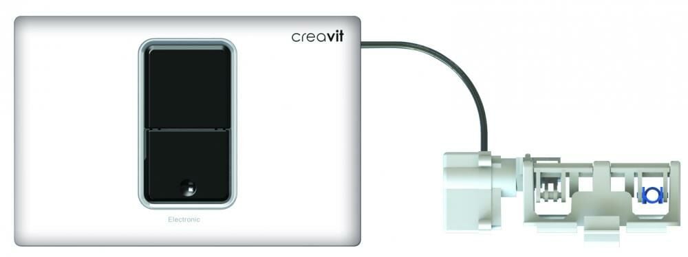 Creavit Fotoselli Panel + Sensörlü Hareketli Kol Beyaz