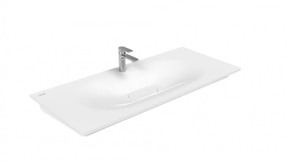 Creavit Drop Etajerli Lavabo Beyaz 120cm