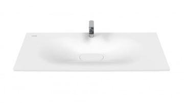 Creavit Drop Etajerli Lavabo Beyaz 120cm