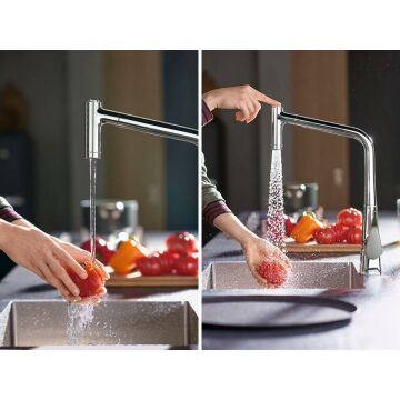 Hansgrohe Metris Select M71 Eviye Bataryası - Krom