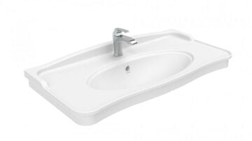 Creavit Antik Etajerli Lavabo Beyaz 100cm