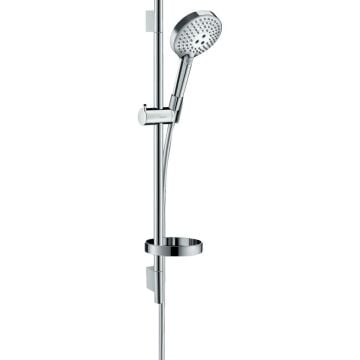 Hansgrohe Raindance Select S Duş Seti 120 3 Jet, PowderRain, 65 cm Duş Barı ile