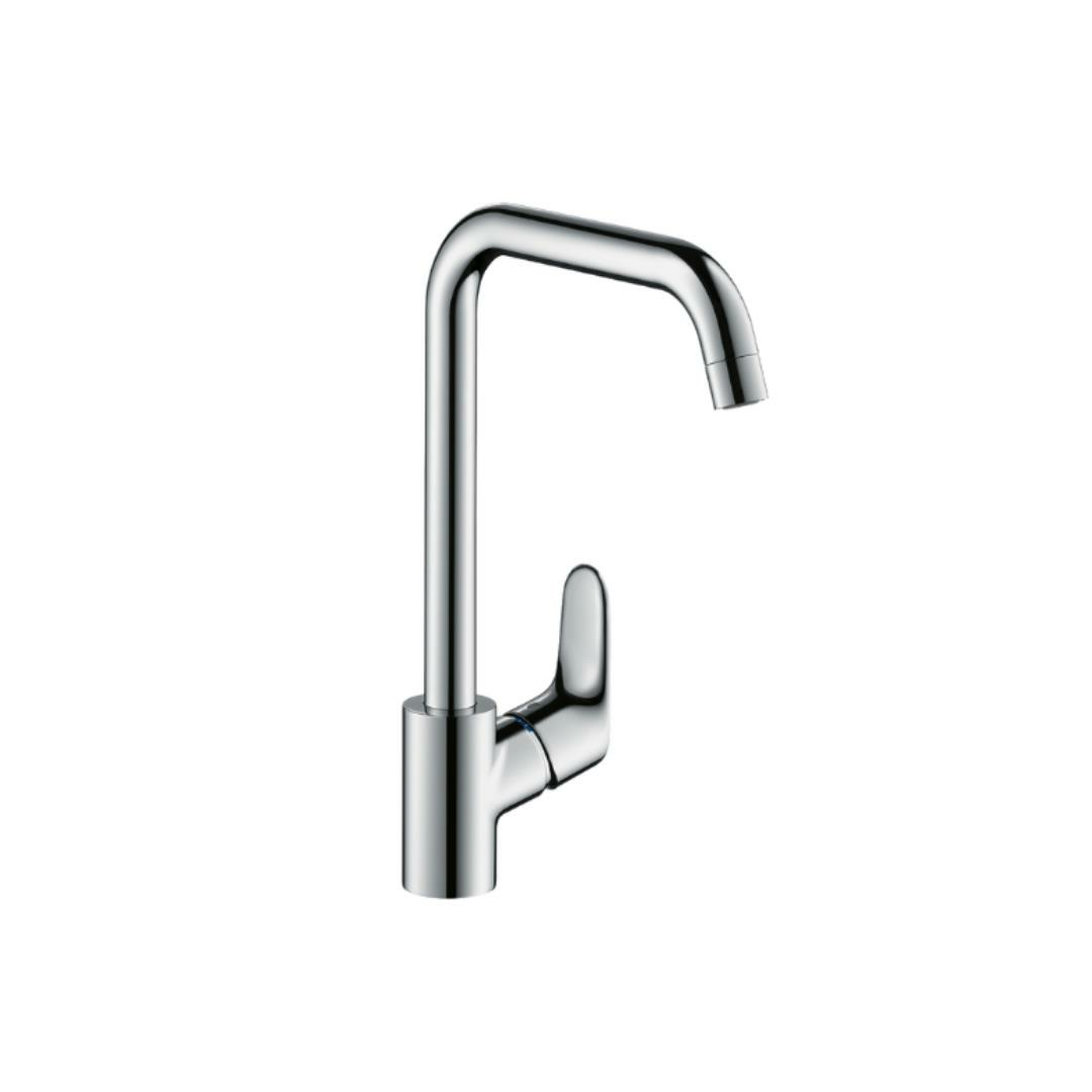 Hansgrohe Focus Tek Kollu Eviye Bataryası M41 260, 1  Jet - Krom