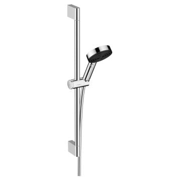 Hansgrohe Pulsify Select S Duş Seti 105 3 Jet Relaxation, 65 cm Duş Barı ile