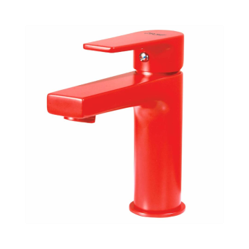 Creavit Sharp Lavabo Armatürü - Kırmızı
