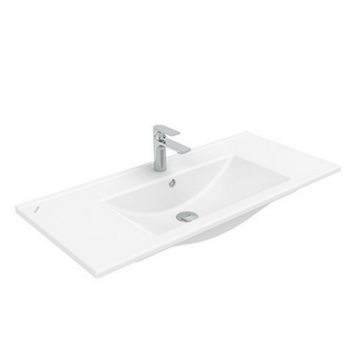 Creavit Su Etajerli Lavabo Beyaz 100cm