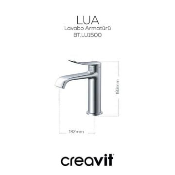 Creavit Lua Lavabo Armatürü