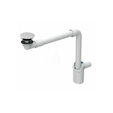 Geberit One Dikey Çıkışlı Lavabo İçin Yer Tasarruflu Sifon + Süzgeç Seti
