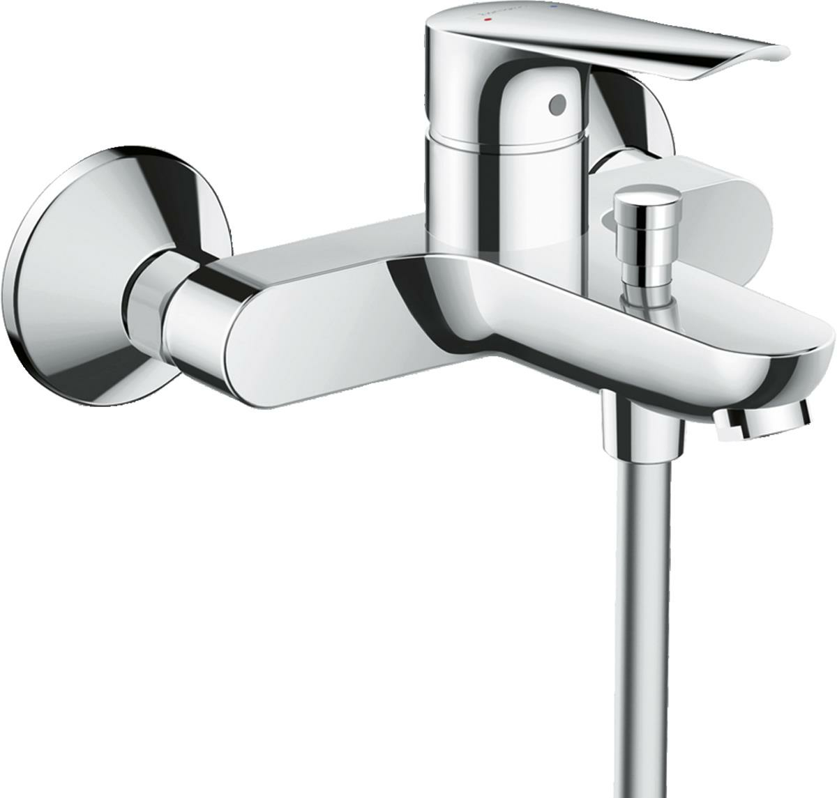 Hansgrohe Logis E Tek Kollu Krom Banyo Bataryası