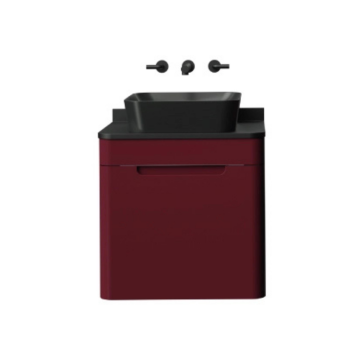Colorit Lavabo Dolabı 60cm Berry – Kapaklı