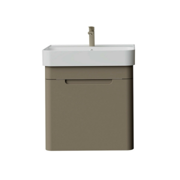 Colorit Lavabo Dolabı 60cm Cappuccino - Kapaklı
