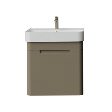 Colorit Lavabo Dolabı 60cm Cappuccino - Çekmeceli