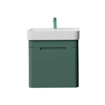 Colorit Lavabo Dolabı 60cm Nil Yeşili - Çekmeceli