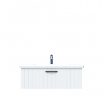 D10 Next Lavabo Dolabı Tezgah Altı 1 Çekmeceli 100 cm Beyaz Lake