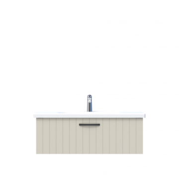 D10 Next Lavabo Dolabı Tezgah Üstü 1 Çekmeceli 100 cm Dafne Lake